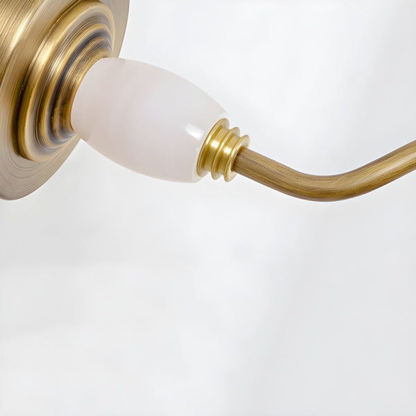 modern gold acrylic linear led wall light