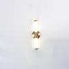 modern gold acrylic linear led wall sconce 2