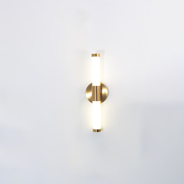 modern gold acrylic linear led wall sconce 2