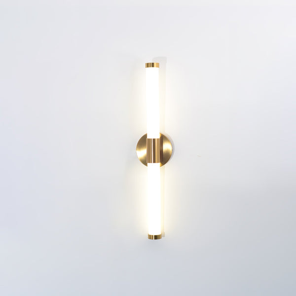 modern gold acrylic linear led wall sconce 2