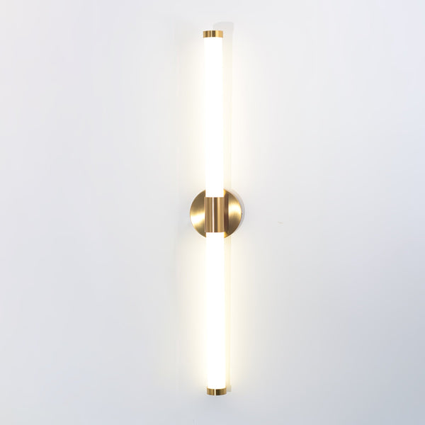 modern gold acrylic linear led wall sconce 2
