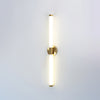 modern gold acrylic linear led wall sconce 2