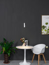 modern gold metal cylinder led wall sconce set of 2