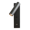 modern gold metal cylinder led wall sconce set of 2
