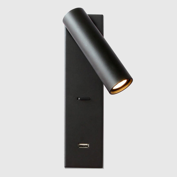 modern gold metal cylinder led wall sconce set of 2