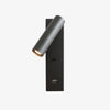 modern gold metal cylinder led wall sconce set of 2