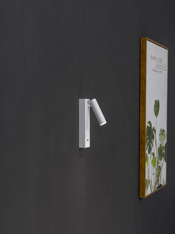 modern gold metal cylinder led wall sconce set of 2