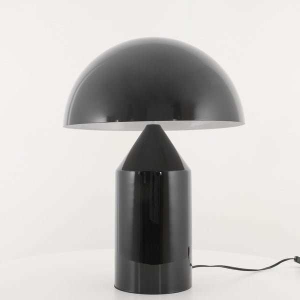 modern gold plated metal dome table lamp