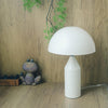 modern gold plated metal dome table lamp