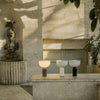 modern marble acrylic cordless table lamp