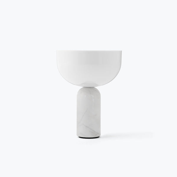 modern marble acrylic cordless table lamp