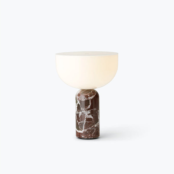 modern marble acrylic cordless table lamp