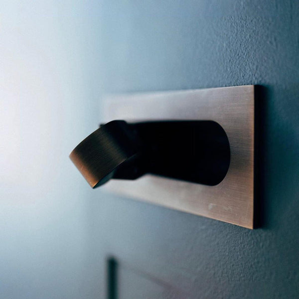 modern matt black aluminum led reading wall light