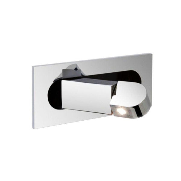 modern matt black aluminum led reading wall light