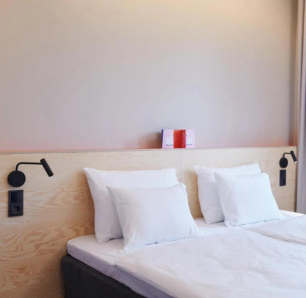 modern metal disc led wall sconce