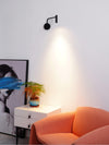 modern metal disc led wall sconce