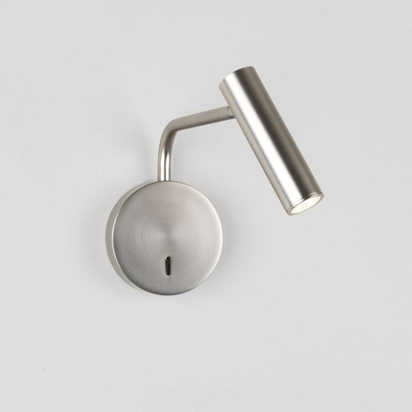 modern metal disc led wall sconce