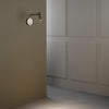 modern metal disc led wall sconce