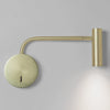 modern metal disc led wall sconce