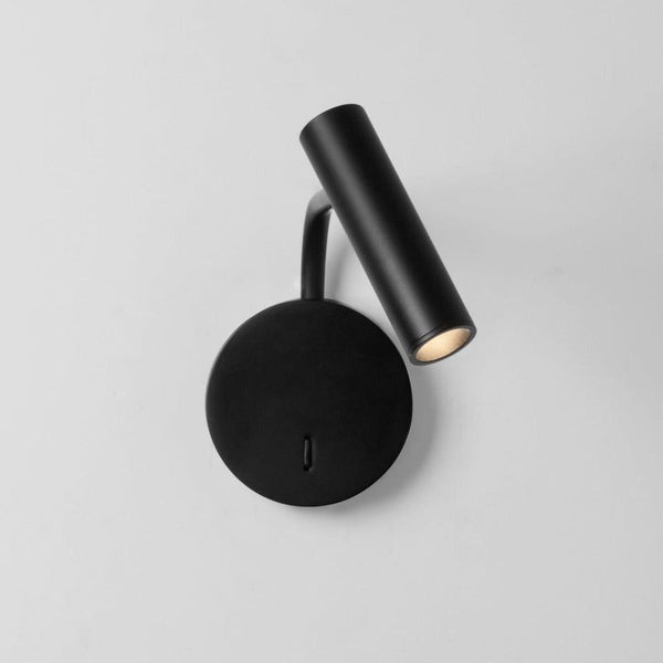 modern metal disc led wall sconce