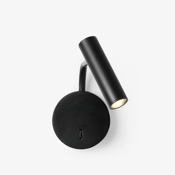 modern metal disc led wall sconce