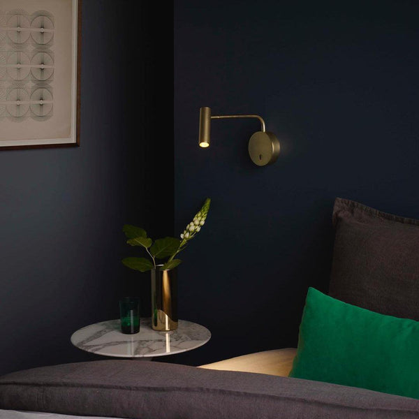 modern metal disc led wall sconce