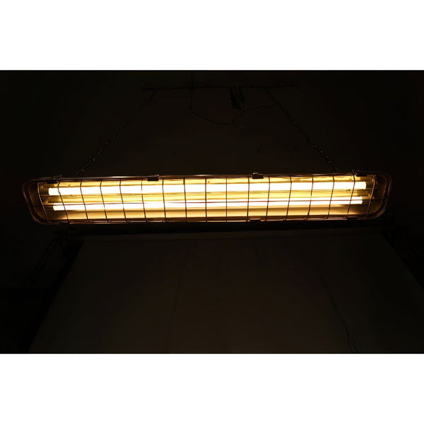 modern metallic cage clear glass pendant light