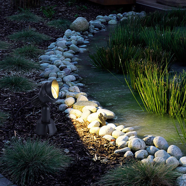 Modern Minimalist Fixed Waterproof Landscape Decorative Lighting Spot Lights For Outdoor