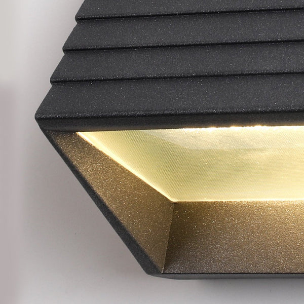 Modern Minimalist Outdoor Waterproof Led Wall Light For Villa Garden Balcony Stairs