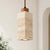 modern natural travertine stone mini pendant light for bedside