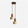 modern natural travertine stone pendant light