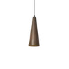 modern off white iron conical pendant light