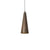 modern off white iron conical pendant light