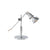modern silver aluminum adjustable table lamp