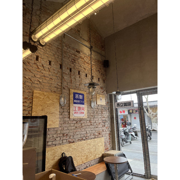 modern silver metal acrylic linear pendant light