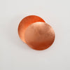 modern steel disc wall lamp with integrated led