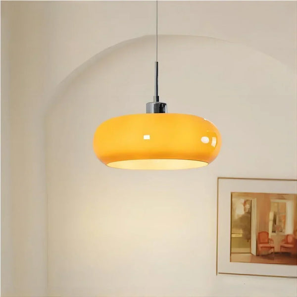 modern tea glass bauhaus pendant light