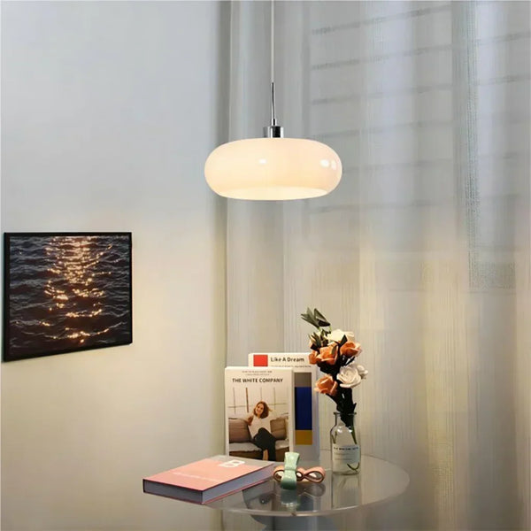 modern tea glass bauhaus pendant light