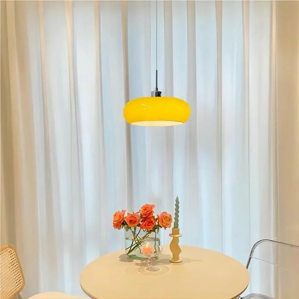 modern tea glass bauhaus pendant light