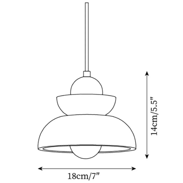 modern travertine walnut multi light pendant lamp