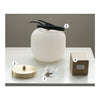 modern white alabaster brass mini pendant light 2