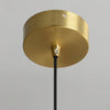 modern white alabaster brass mini pendant light 2