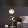 modern white alabaster brass mini pendant light 2