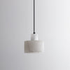modern white alabaster cylinder pendant lamp
