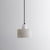 modern white alabaster cylinder pendant lamp