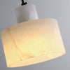 modern white alabaster cylinder pendant lamp