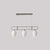 modern white ceramic ribbed pendant light