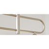 modern white ceramic ribbed pendant light