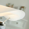 modern white marble acrylic led table lamp