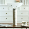 modern white marble acrylic led table lamp